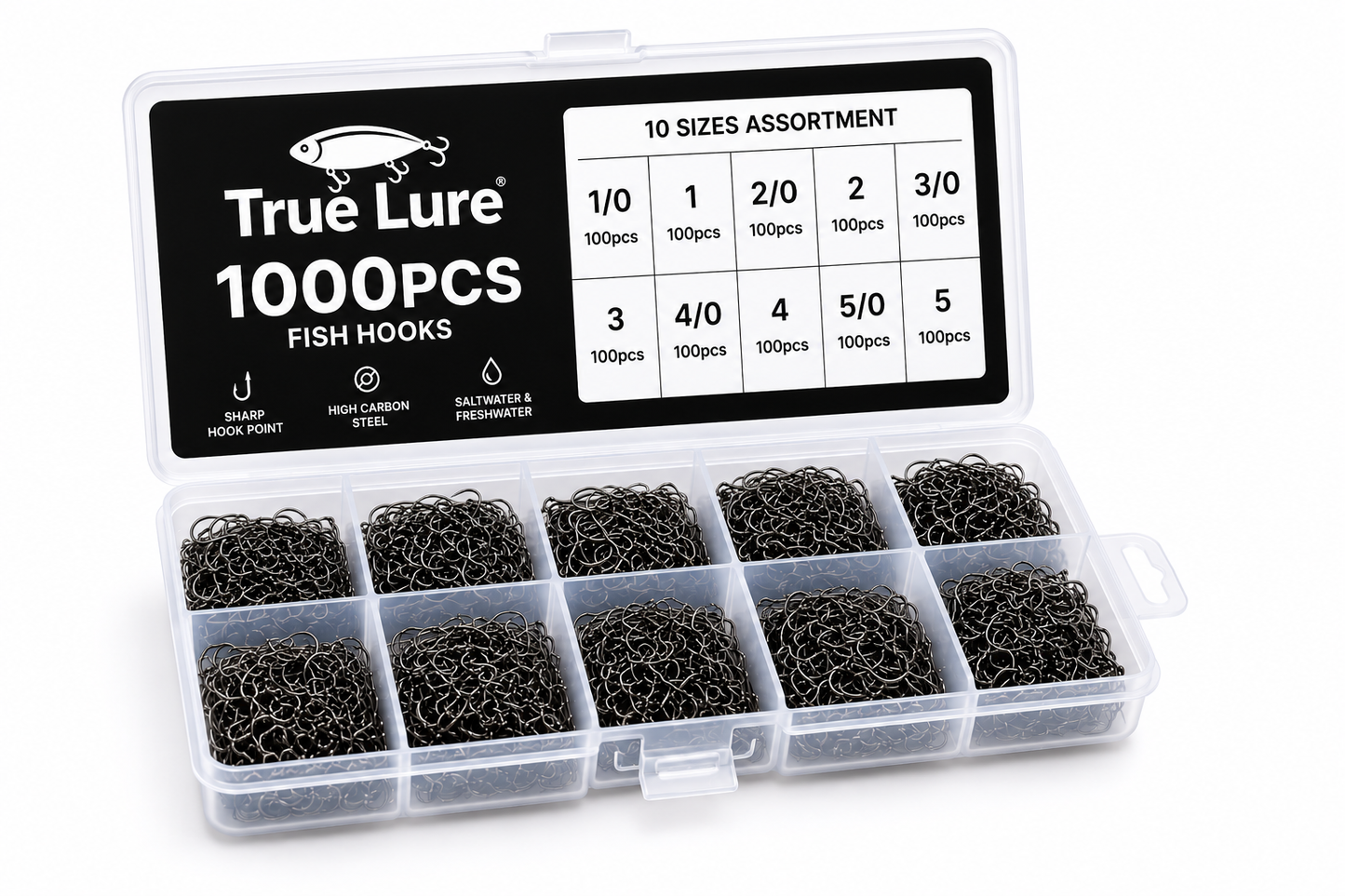 Various Hooks Kit (1000 pc)