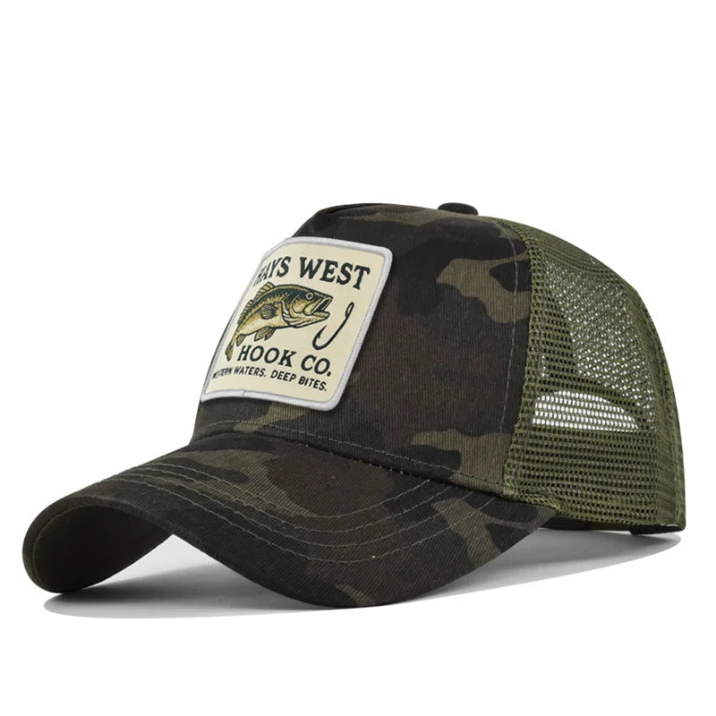 Bass Patch Trucker Hat